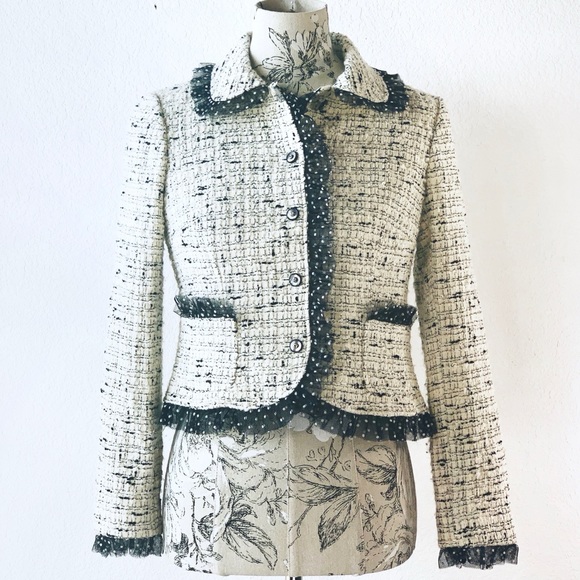 Rickie Freeman for Teri Jon Jackets & Blazers - ☃️Rickie Freeman for Teri Jon tweed blazer